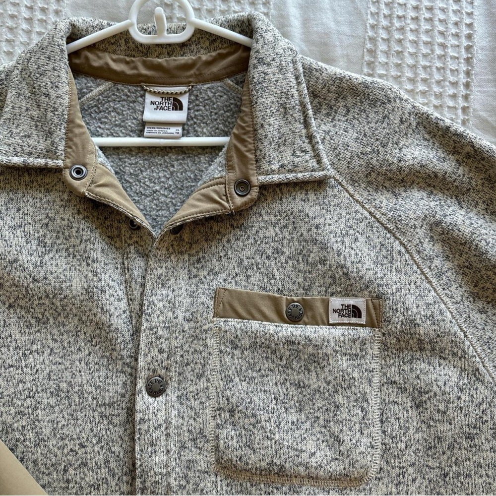 The North Face Gray and Tan Jacket - Picture 2 of 4